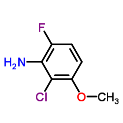 2-氯-6-氟-3-甲氧基苯胺图片