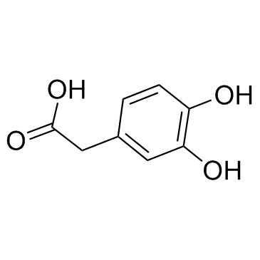 3,4-Dihydroxyphenylacetic acid structure