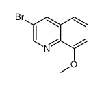 3-Bromo-8-methoxyquinoline Structure