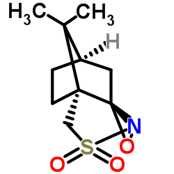 (1|R|)-(-)-(10-樟脑磺)哑嗪结构式