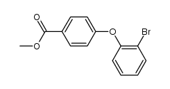methyl 4-(2-bromophenoxy)benzoate Structure