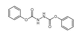 diphenyl hydrazine-1,2-dicarboxylate Structure