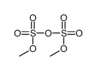 methoxysulfonyl methyl sulfate Structure