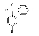 Bis(4-bromophenyl)phosphinic acid结构式