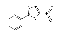 2-(2-Pyridyl)-5-nitroimidazole结构式