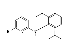 N-[2,6-bis(1-methylethyl)phenyl]-6-bromopyridin-2-amine Structure