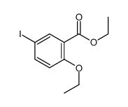 2-乙氧基-5-碘苯甲酸乙酯结构式