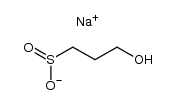 sodium 3-hydroxy-1-propanesulfinate Structure