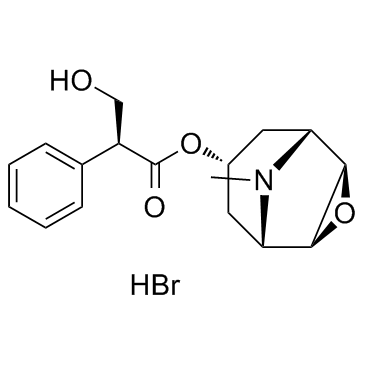 Scopolamine hydrobromide Structure