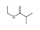 2-ethylsulfanyl-3-methyl-but-1-ene结构式