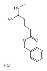 benzyl 5-amino-5-(methylamino)pentanoate,hydrochloride Structure