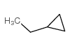 Cyclopropane, ethyl- Structure