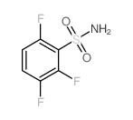 2,3,6-三氟苯磺酰胺结构式