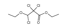 Ethyl 2,2,3-trichloro-3-ethoxypropionate结构式