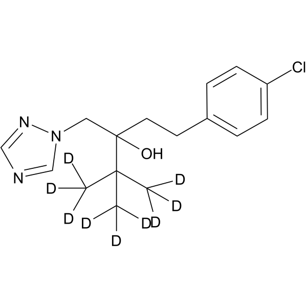 Tebuconazole-d9 Structure