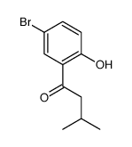 1-(5-溴-2-羟基苯基)-3-甲基-1-丁酮结构式