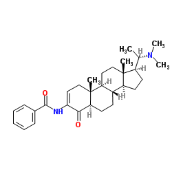 矮陀陀酰胺碱 A结构式