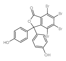 4,5,6,7-Tetrabromophenolphthalein Structure
