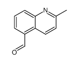 2-Methylquinoline-5-carbaldehyde Structure