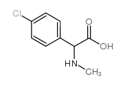 2-对氯苯基肌氨酸结构式