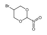 5-bromo-2-nitro-1,3-dioxane结构式
