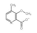 3-甲氧基-4-硝基-4-甲基吡啶结构式