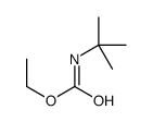 N-叔丁基氨基甲酸乙酯结构式