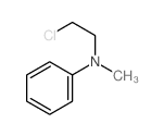 Benzenamine,N-(2-chloroethyl)-N-methyl-结构式