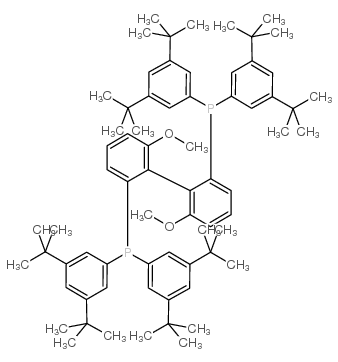 (S)-(-)-2,2'-Bis[di(3,5-di-t-butylphenyl)phosphino]-6,6'-dimethoxy-1,1'-biphenyl,min.97 structure
