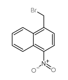 1-(溴甲基)-4-硝基萘结构式