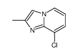 8-氯-2-甲基咪唑并[1,2-A]吡啶结构式