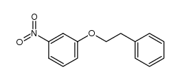 (3-nitro-phenyl)-phenethyl ether结构式