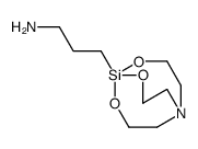 3-(4,6,11-trioxa-1-aza-5-silabicyclo[3.3.3]undecan-5-yl)propan-1-amine结构式