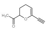 Ethanone,1-(6-ethynyl-3,4-dihydro-2H-pyran-2-yl)- Structure
