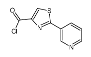 2-(吡啶-3-基)噻唑-4-羰酰氯结构式