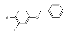4-(苄氧基)-1-溴-2-氟苯结构式