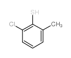 2-氯-6-甲基苯硫酚结构式