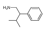 (+)-3-methyl-2-phenylbutylamine Structure