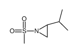 Aziridine, 2-(1-methylethyl)-1-(methylsulfonyl)-, (2S)- (9CI) structure