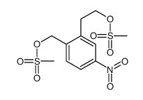 2-(2-(HYDROXYMETHYL)-5-NITROPHENYL)ETHANOLDIMESYLATE结构式