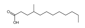 4-methyldodecanoic acid Structure