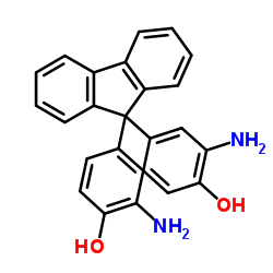 4,4'-(9H-Fluorene-9,9-diyl)bis(2-aminophenol) Structure