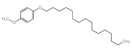 Benzene,1-(hexadecyloxy)-4-methoxy-结构式