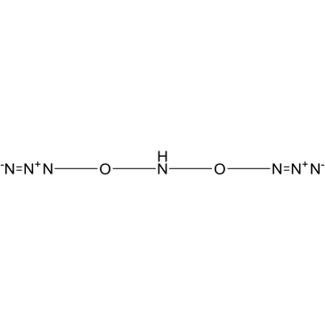 NH-bis(PEG1-azide) Structure