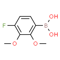 2,3-Dimethoxy-4-fluorophenylboronic acid structure