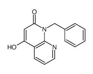 1-苄基-4-羟基-1,8-萘啶-2(1h)-酮结构式