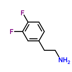 2-(3,4-氟苯基)乙胺结构式