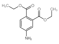 1,2-Benzenedicarboxylicacid, 4-amino-, 1,2-diethyl ester structure