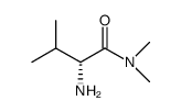 Butanamide, 2-amino-N,N,3-trimethyl-, (2R)- (9CI)结构式