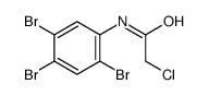2-Chloro-2',4',5'-tribromoacetanilide Structure